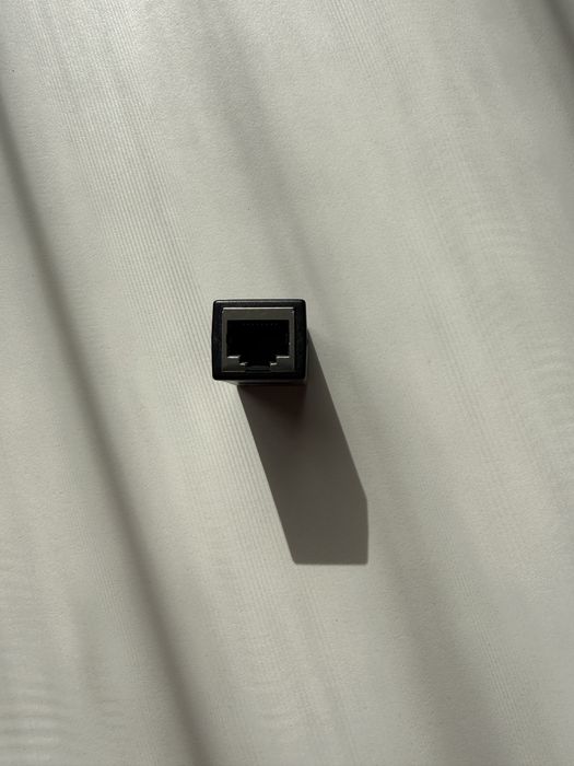 Перехідник адаптер з'єднувач LAN Gigabit Ethernet RJ45 - RJ45