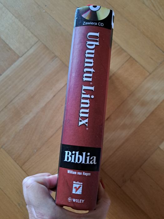 Ksiazka Ubuntu Linux Biblia + CD