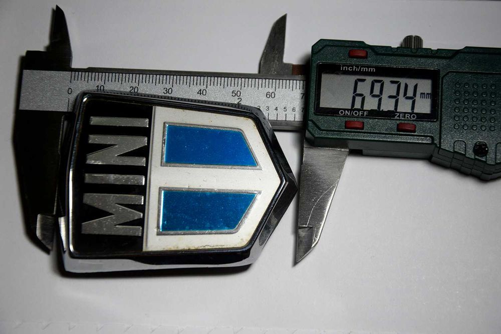 Emblema Mini anos 70