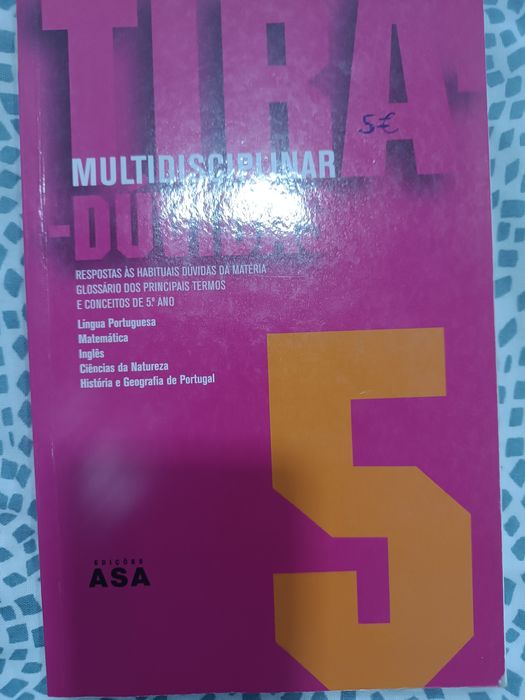 Livros de fichas e de estudo 5 anl