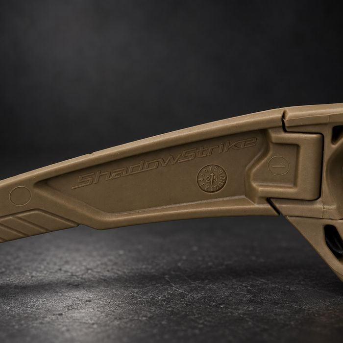 Revision ShadowStrike Coyote — Smoke + Clear, ballistic eyewear