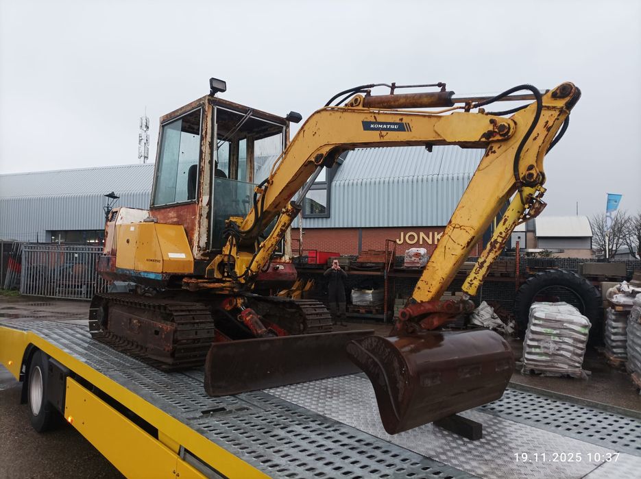 Komatsu PC3-5 uszkodzona