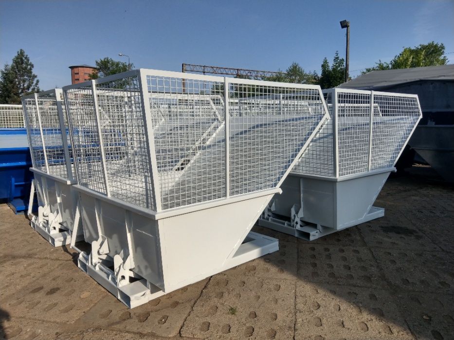 kontener samowyładowczy osiatkowany , koleba 4 m3 KSS -40