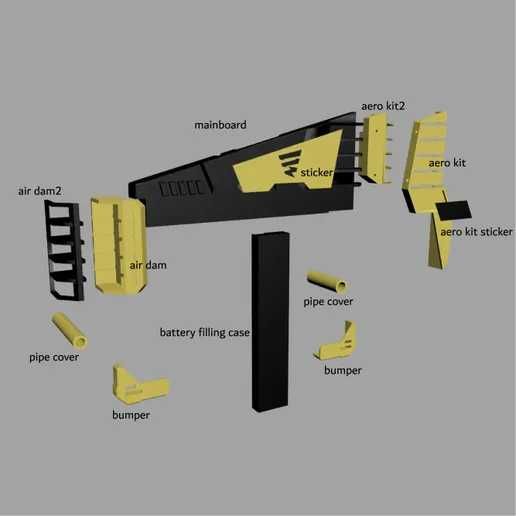Tornado Body Kit - Begode EX30 Kompletny Zestaw