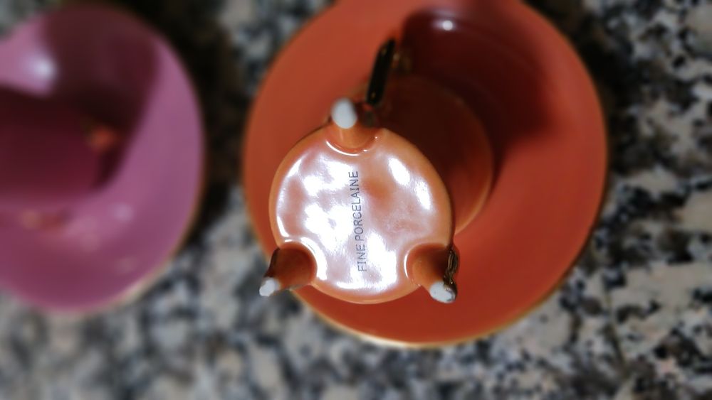 Conjunto de 6 chávenas de café