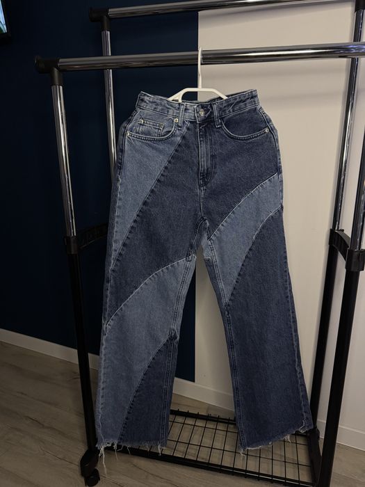 Джинси Bershka Patchwork Denim