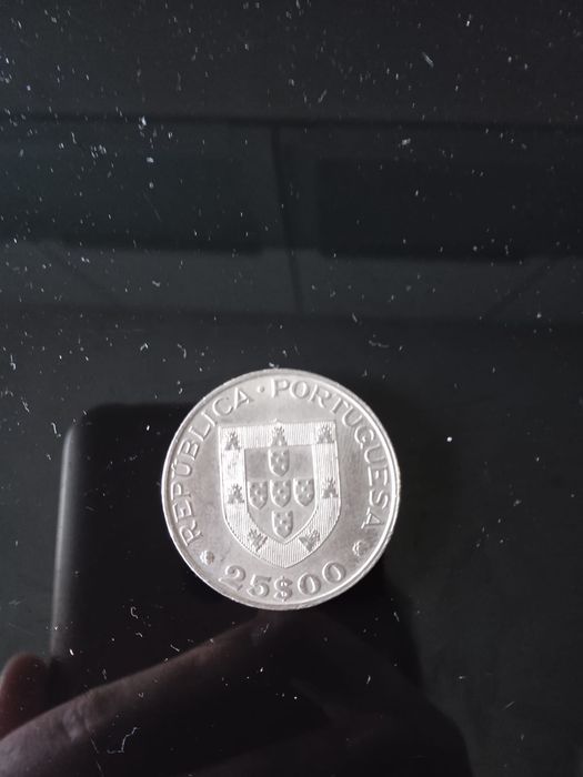 Moeda 25 escudos 1986 Europa