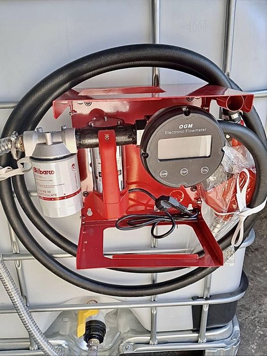 Міні азс Єврокуб, заправна станція 12В, насос 12В, лічильник, дизель