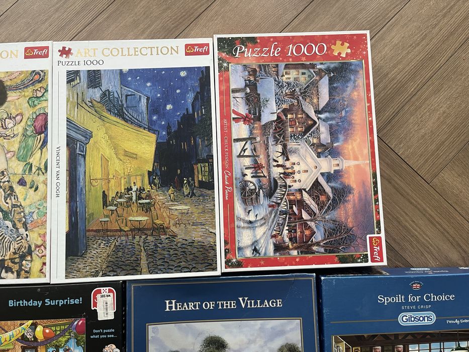 Пазли від 500шт до 1500шт