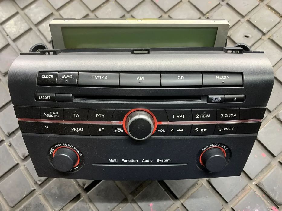 MAZDA 3 06-09 RADIO WYŚWIETLACZ KOMPLET CD 14794008