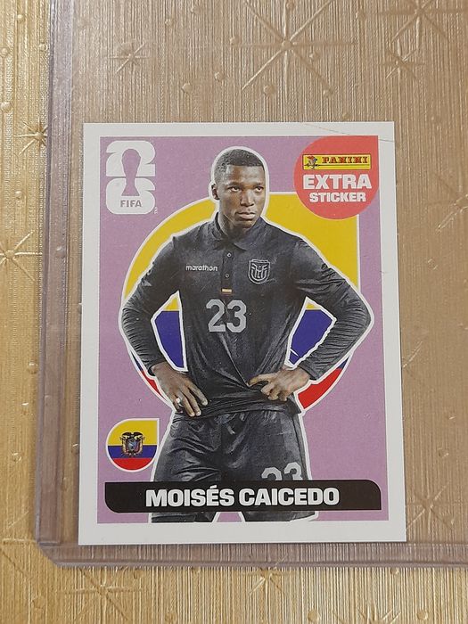 EXTRA STICKERS- Panini Mundial 2026 - Cromos Raros Roxos Regulares- Caicedo , Wirtz, Son cada Extra 15€