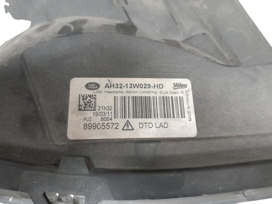 farol direito land rover range rover sport