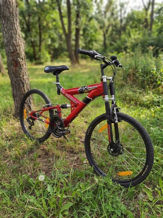 rower dziecięcy 24" chłopięcy dla chłopca full pełne zawieszenie przeserwisowany 3x7