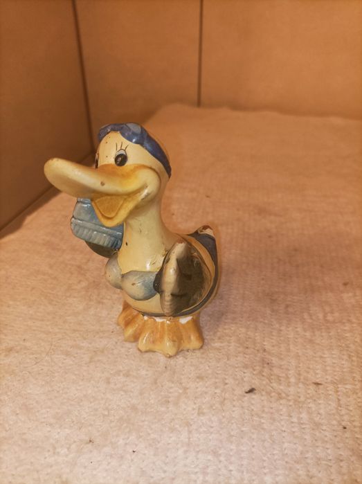 Figurka ceramiczna kaczka Dekoracyjna! Antyk!