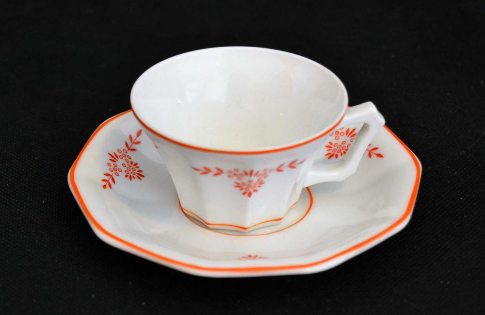 Serviço Café Porcelana Coimbra SP - Art Deco