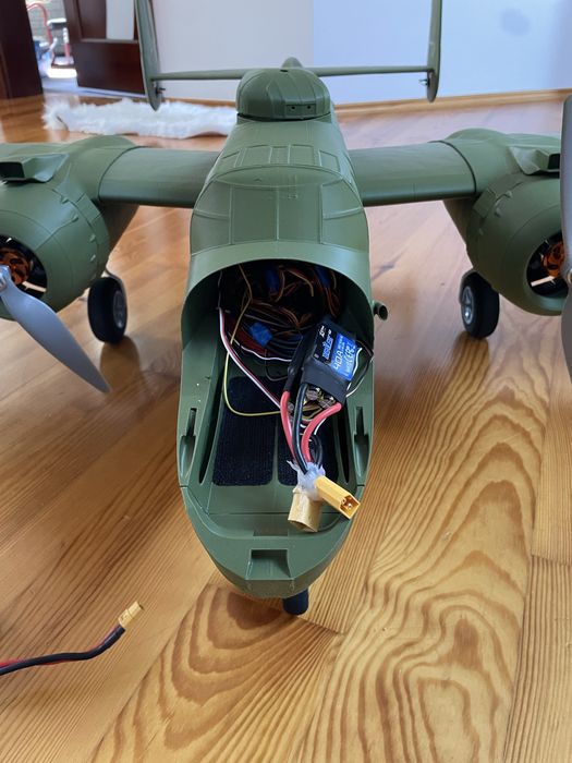 b25 bombowiec samolot rc druk3d