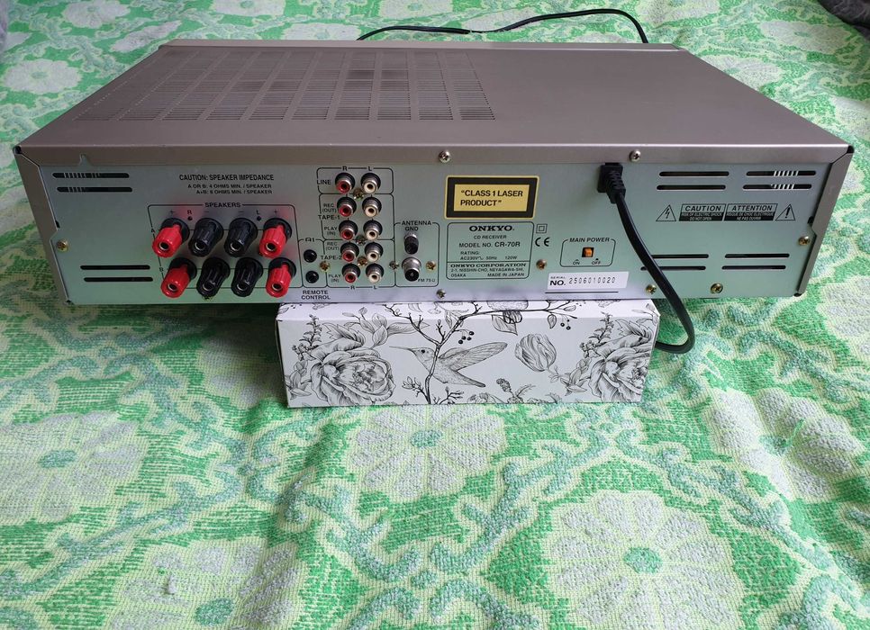 Onkyo CR 70R+pilot amplituner stereo z cd