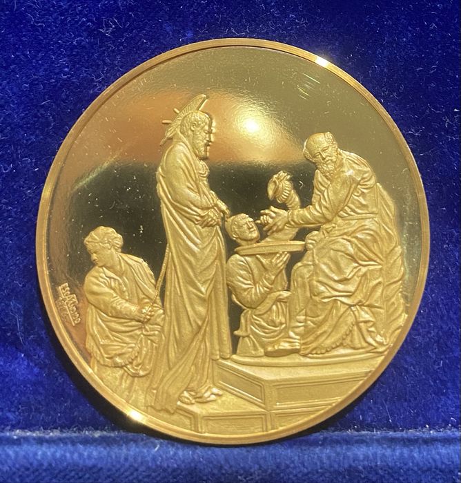 Medalha 173 CRISTO DIANTE DE PILATOS