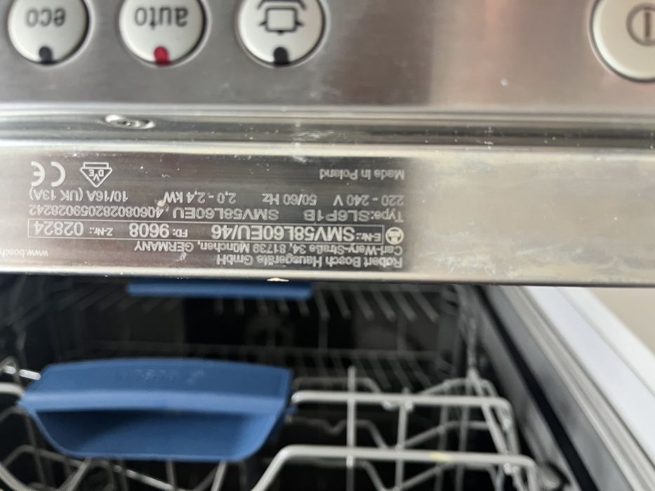 Zmywarka Bosch SMV58L60 EU/46 Płońsk