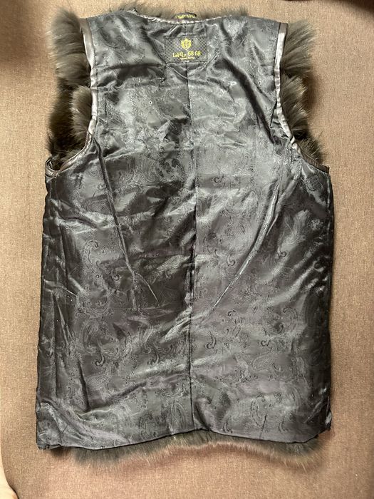 Натуральна хутряна жилетка 46р
