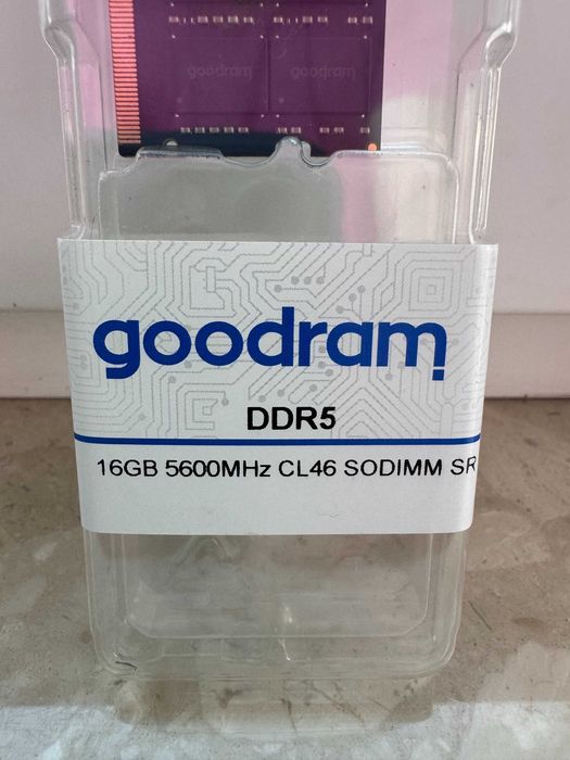Pamięć do laptopa [GoodRam] SODIMM, DDR5, 16 GB, 5600 MHz, CL46
