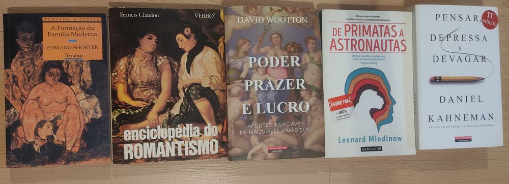 História, Estética e Filosofia - Livros vários