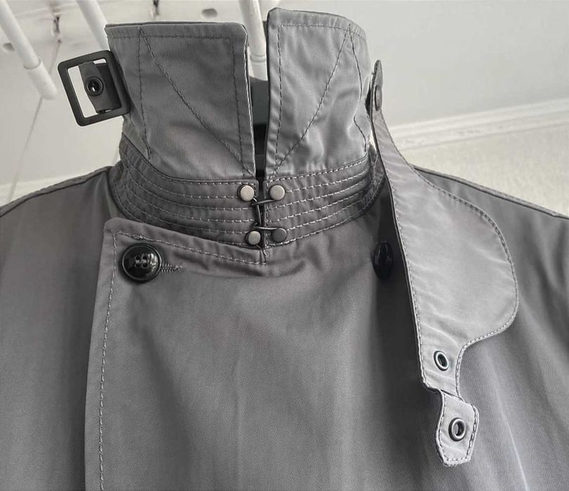 Новый мужской двубортный плащ с отстёгивающейся подкладкой Zara