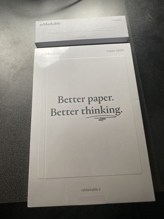 Remarkable 2 com caneta (novo e embalado)