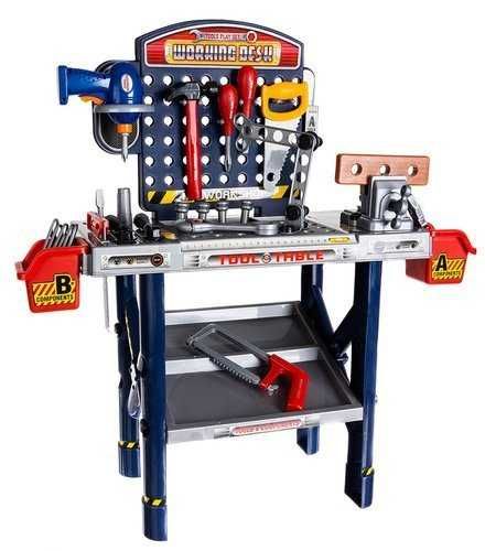 Kącik mechanika Warsztat dla chłopców z zestawem narzędzi