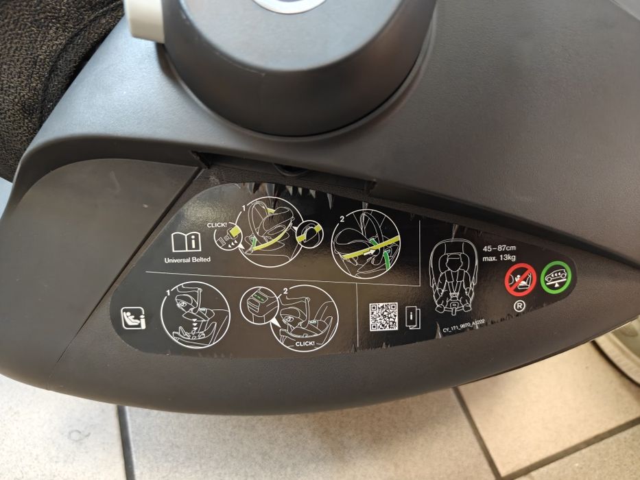 Cybex Cloud T i-size łupina fotelik stan BDB