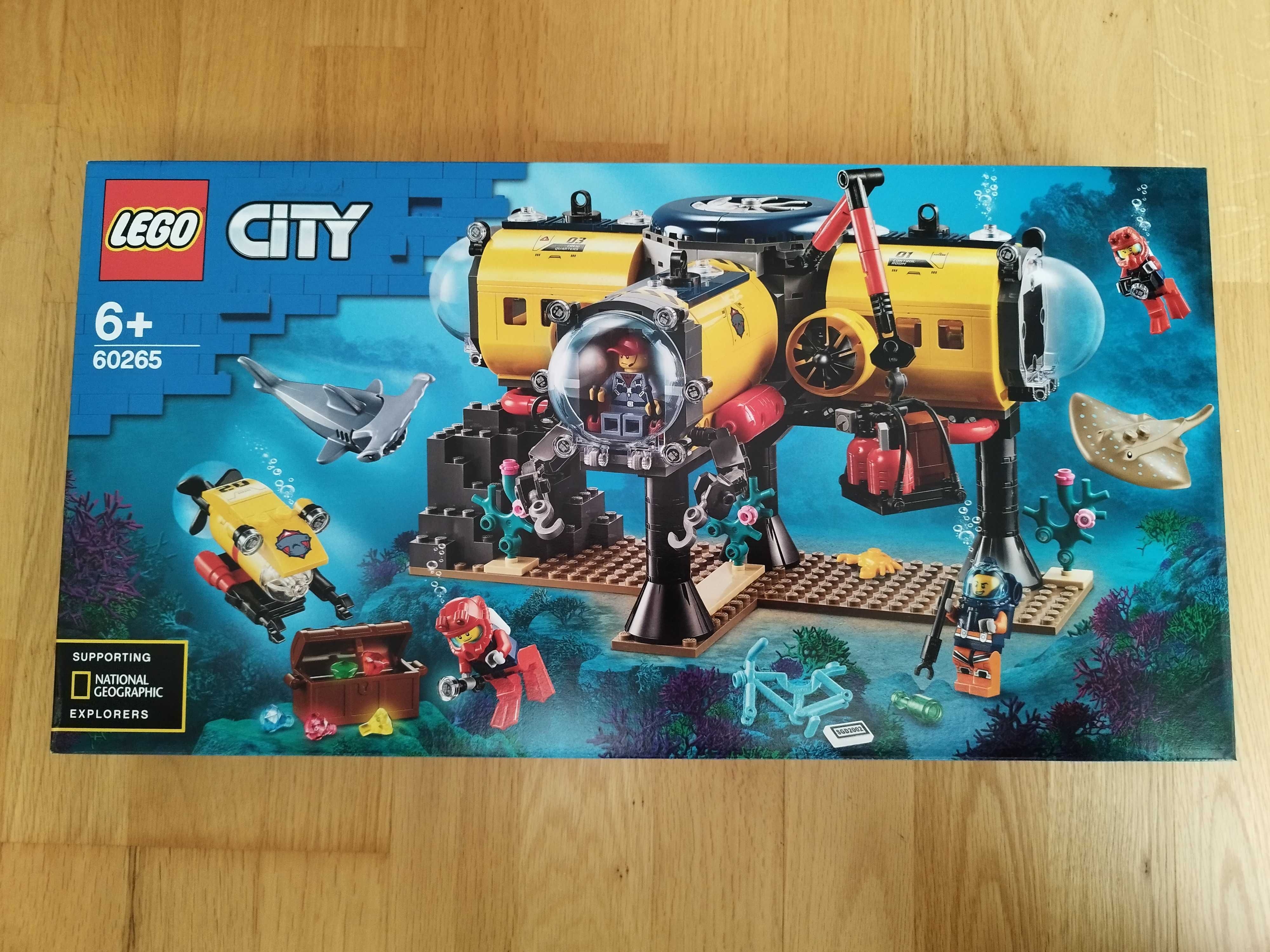 らんページ LEGO 60265 City Baza badaczy oceanu - porównaj ceny