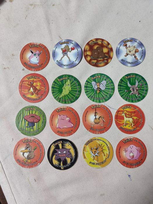 Pokémon tazos 2.