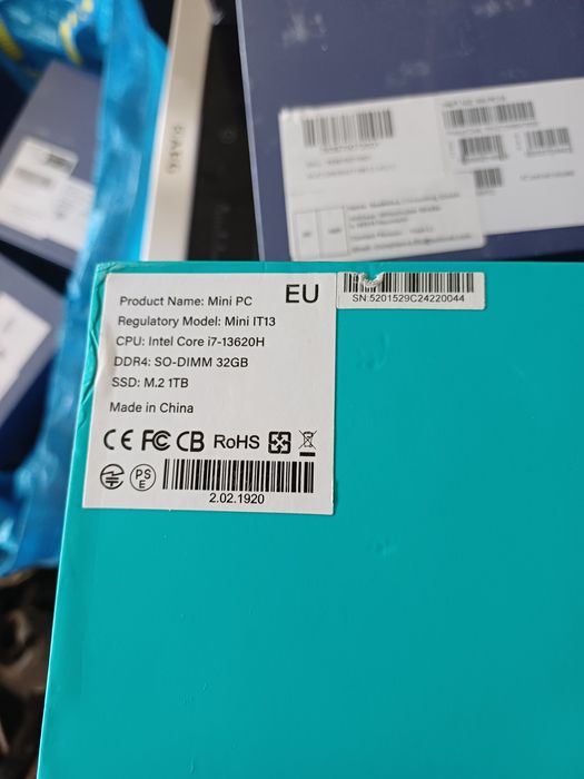 Міні ПК Geekom Mini IT13 Intel Core i7 13620H DDR4 32 Gb  SSD 1Tb Windows 11