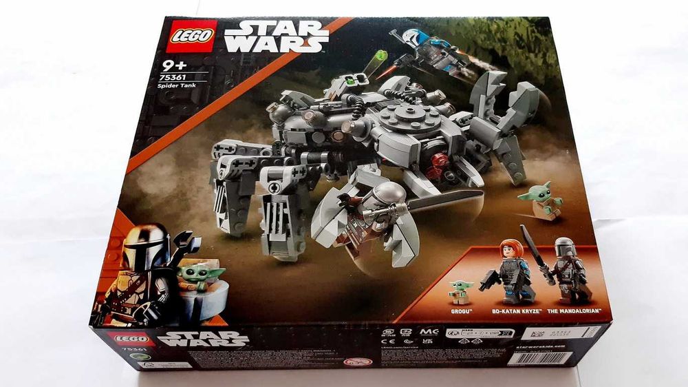 Lego Star Wars 75361 Spider Tank selado