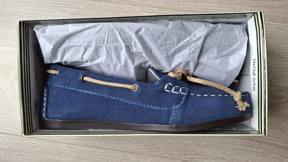 Elegancki buty chłopięce mokasyny rozmiar 33