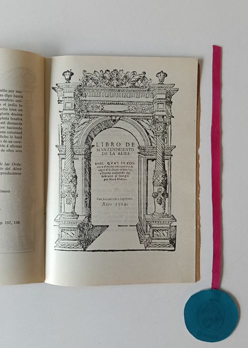A tradução espanhola do livro de Joseph Caro