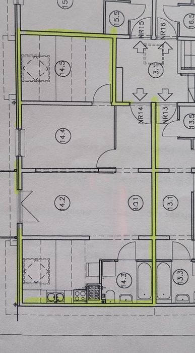 Mieszkanie TBS , 62m , MPEC, 3 pokoje, osobna kuchnia , balkon