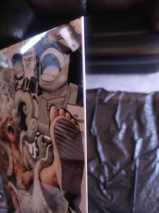 Luffy one piece-Painel/Placa Sublimação 30x40cm, Anime (1mm Espessura)