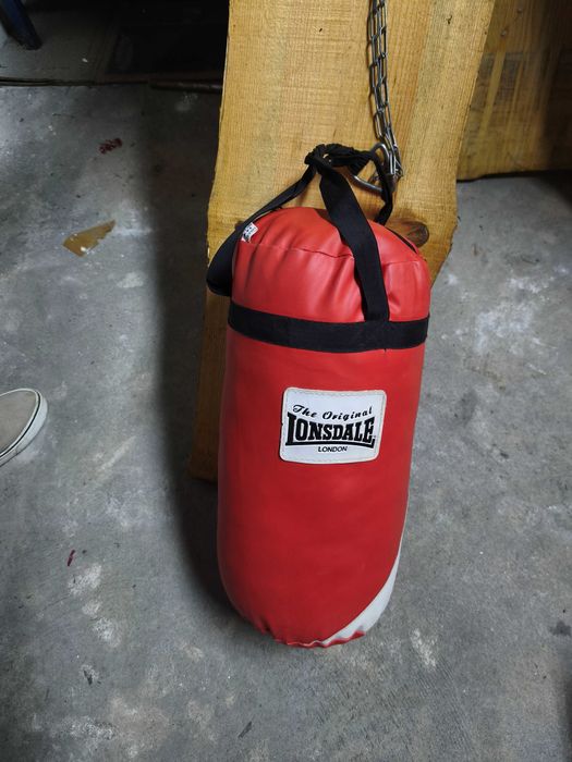 Saco de boxe de criança