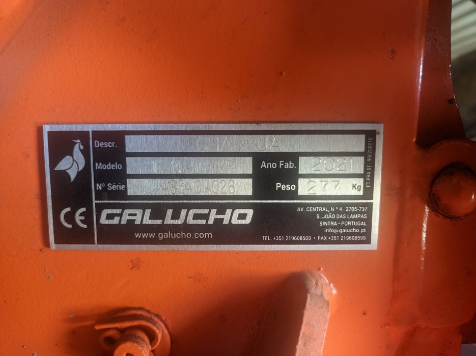 Charrua galucho 14 pol