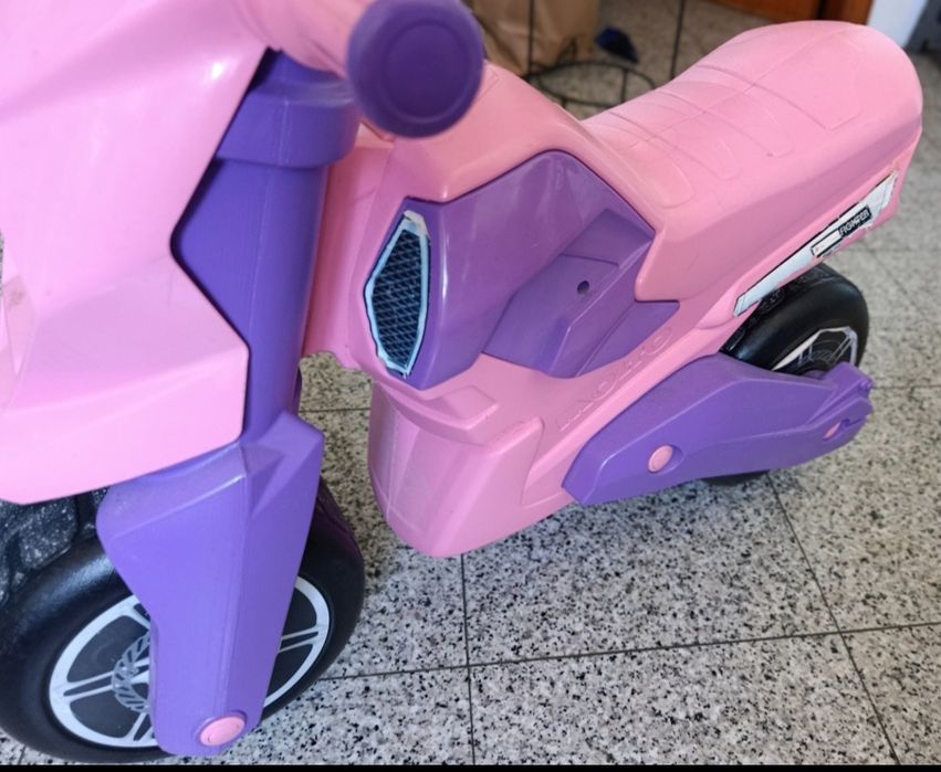 Moto Criança cor de rosa Moltó