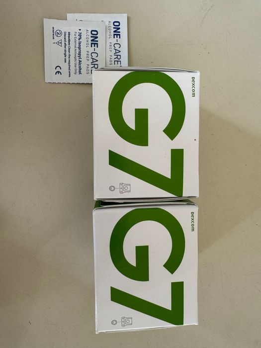 DexCom G-7 NOWE 2 szt. Gazik gratis. Data ważności 2027-05