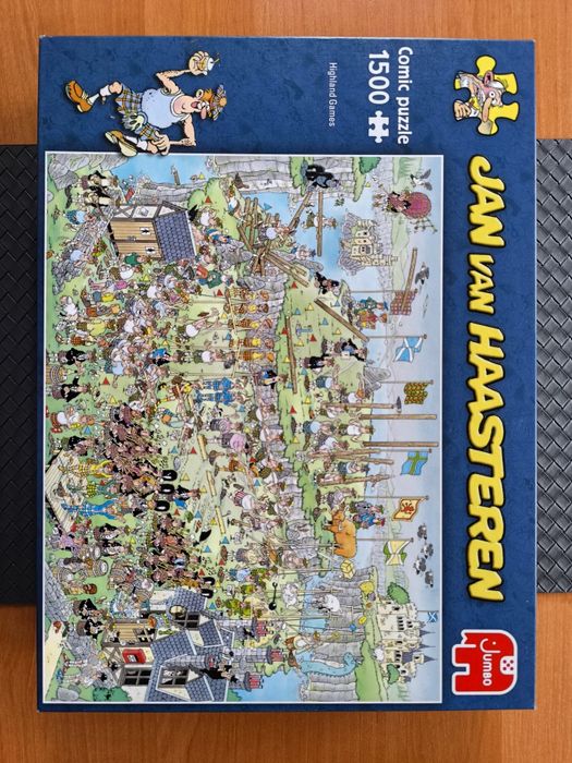 Puzzle 1500 Jan van Hassteren Highland Games