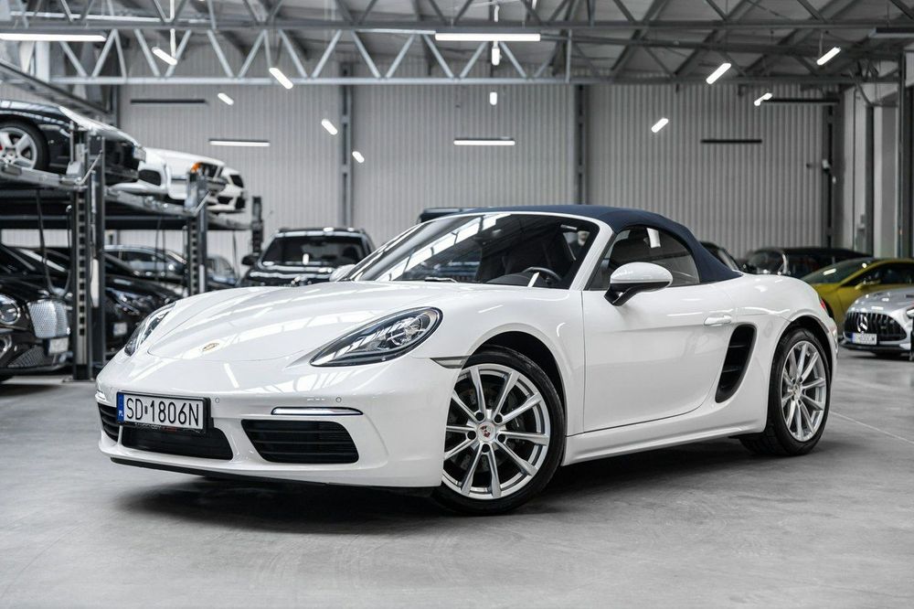 Porsche 718 Boxster Gwarancja do 02.27. Bezwypadkowy. 26 tys. km. Manual