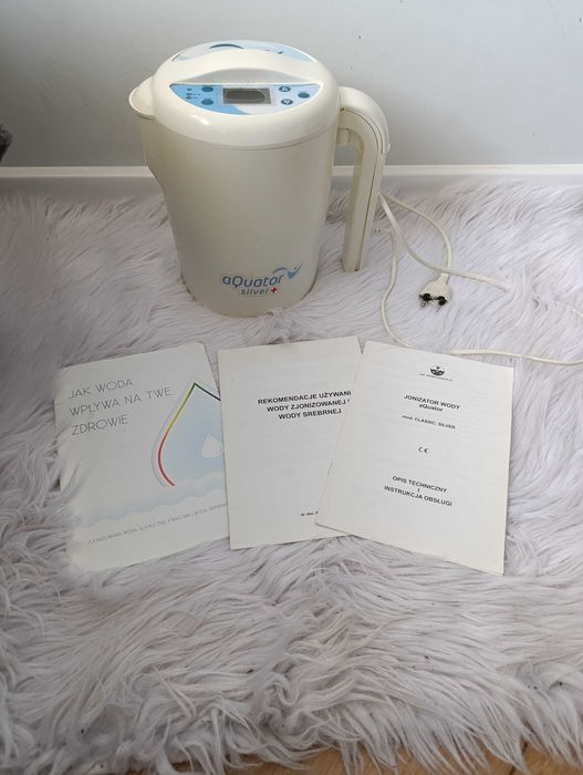 Jonizator wody Aquator Silver 3L alkaliczna + woda srebrna+14 membran