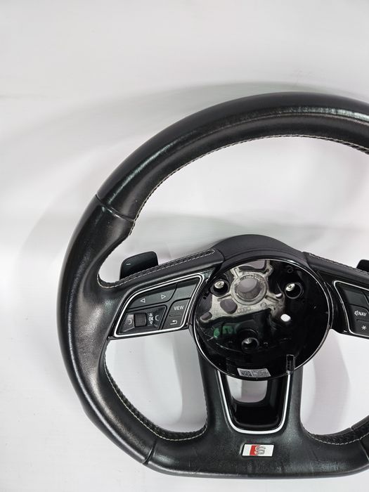 Audi a4 b9 a5 s5 8w f5 kierownica ścięta sline S-line sportowa łopatki