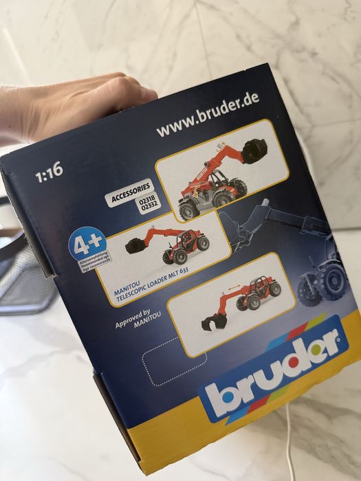 Новий Кран Bruder liebherr