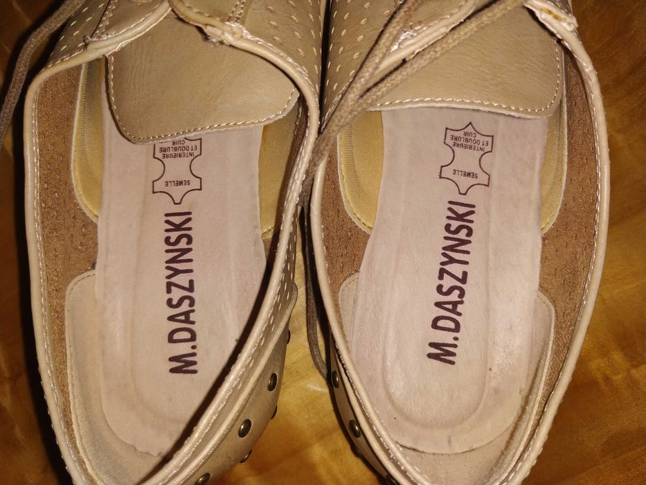 Buty Nr37 M.Daszyński skóra