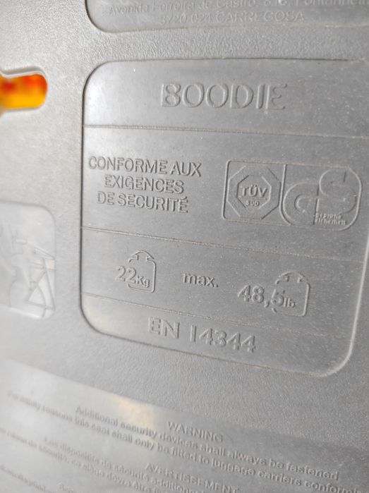 Tylny fotelik rowerowy