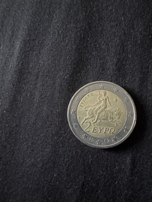 Moeda de 2€ Grecia 2002 com letra S rara!